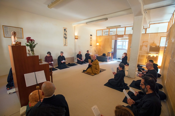 sesshin zen roma johoji