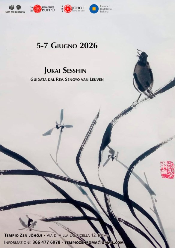 Jukai Sesshin – 5-7 Giugno&nbsp;2026